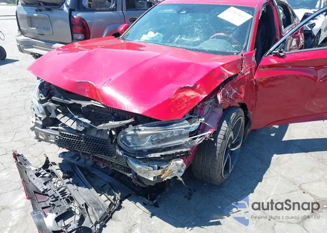 2019 Honda Accord Sport из США, поврежденный, VIN 1HGCV1F33KA033112